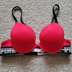 PINK Victoria's Secret Wear Everywhere Push Up 34A
